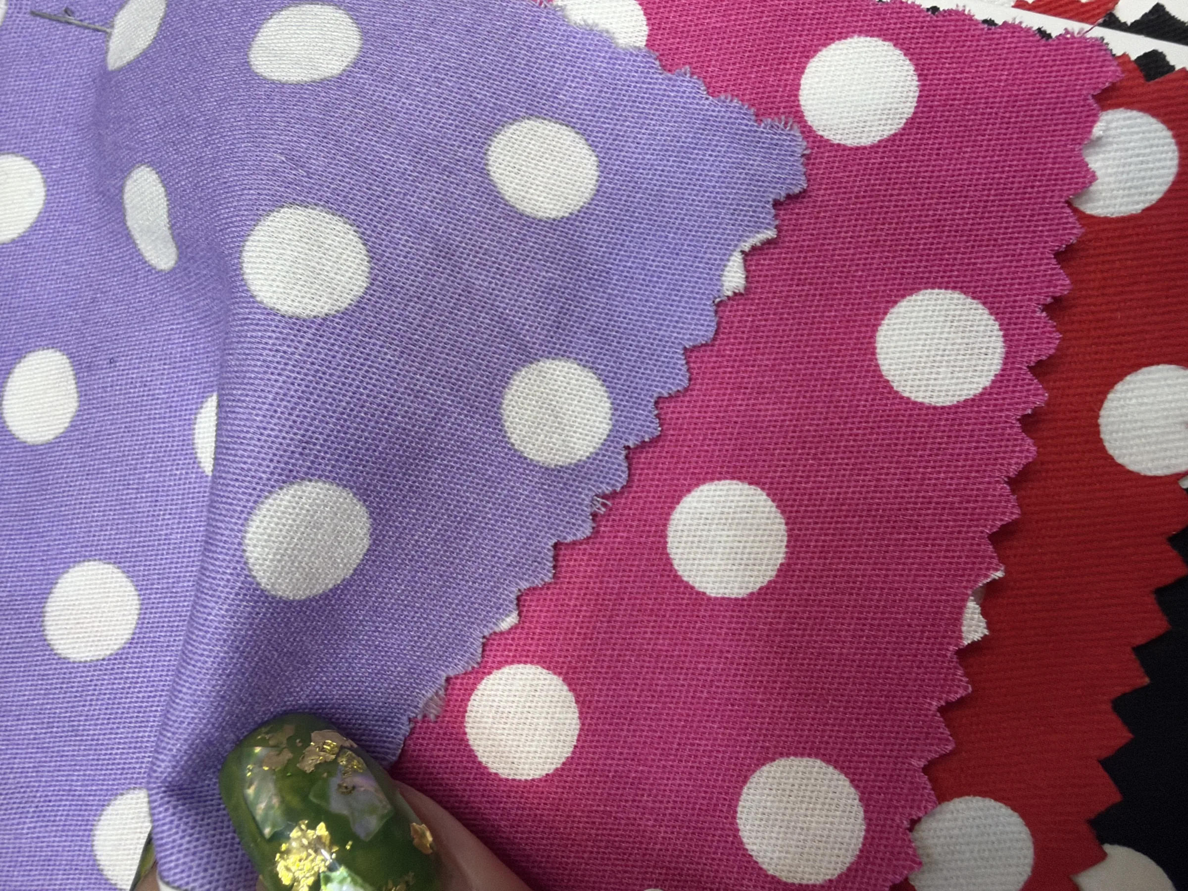 GY1172W Polka Dot Fabric — image 2